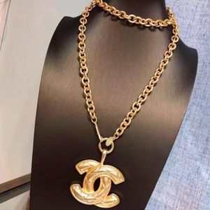 Gold Chanel necklace